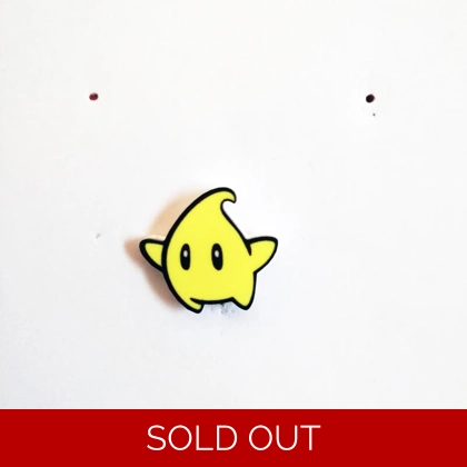 Super Mario Galaxy - Luma pin badge